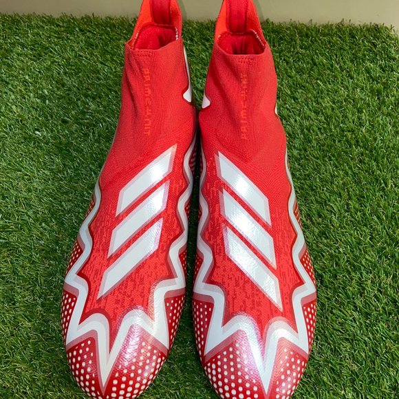 Adidas Freak Ultra 22 Primeknit Red White Football Cleats Men Size 14 GZ0467 NEW main image 6